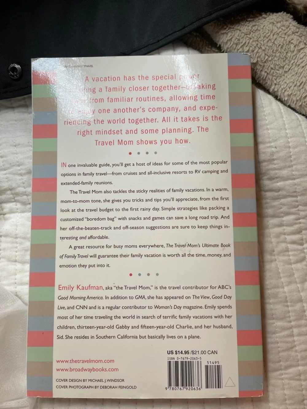 Ultimate Book of Family Travel - Pink Cover
